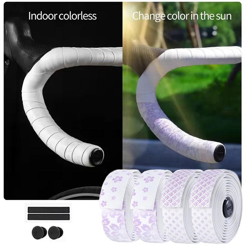 

Road Bike Tapes Cycling Bend Handle Strap Breathable Anti Slip Bicycle Handlebar Tapes Waterproof Shock-absorbing Bicycle Tape