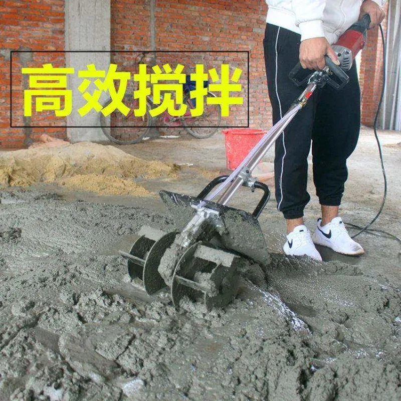 Concrete Mixer Cement Mortar Mixer Wet and Dry Ash Mixing Artifact