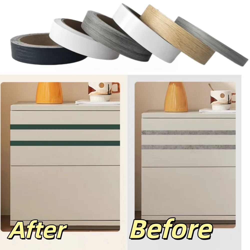 1 قطعة 10 متر x 2 سنتيمتر Preglued متفوقا PVC حافة النطاقات للخشب المطبخ خزانة طاولة أثاث مكتب مجلس Edgeband المقلم لامع #4