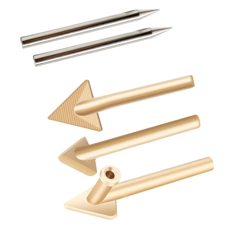 A76K 5PCS For PLASTIC Welding Tips, Fuel Tank, Car Bumper Dashboard Kayak Repair, Soldering Iron Tips