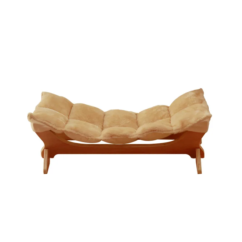 

Pet Camp Bed Removable And Washable Pet Supplies Wooden Hammock Four Seasons Hammock Pet Nest