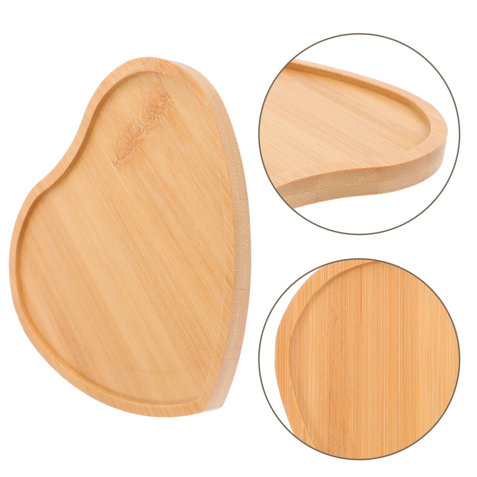 

Blank Bamboo Wood Tray Coaster Craft Base Handmade Blanks DIY Mosaic Cup Decor Pieces Table Centerpiece Accessories Stable