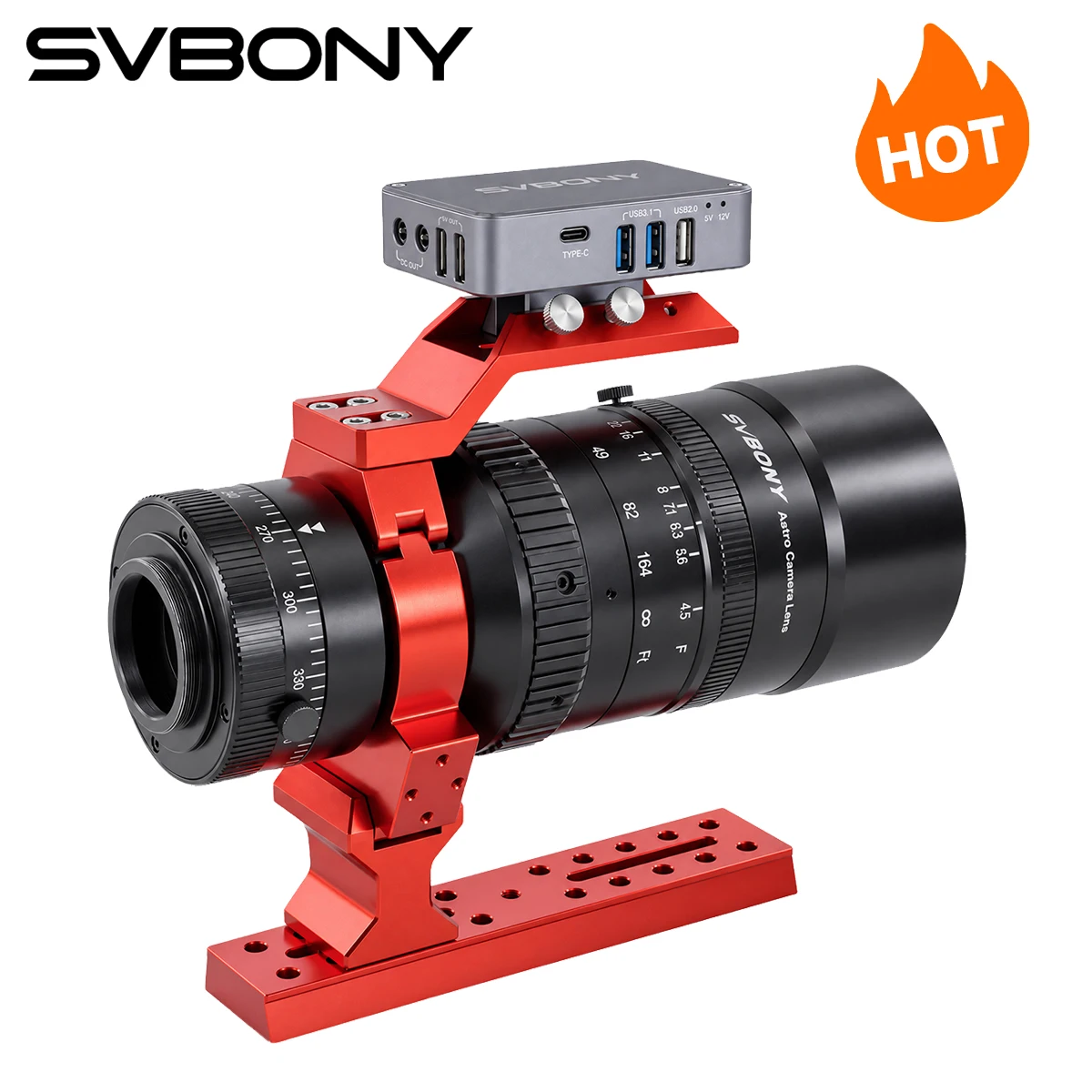 Svbony SV555 Set F/4,5 Vollformat 3-Gruppe 5 Stück Petzval Astrographs APO Astrofotografie mit SV241 oder SV226