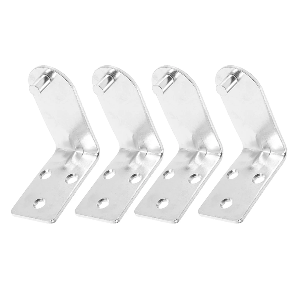 

4pcs Fire Extinguisher Hook Holder Wall Mount Bracket Fixed Hanger Iron Sturdy Reliable Compatibility Home Office Commercial Use
