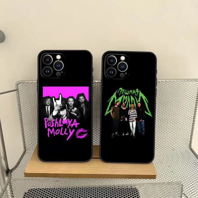 Чехол для телефона Poshlaja Молли для Iphone 15 11 Pro Max 12 Mini 13 14 Xr Xs 6 6s 8 7 Plus, силиконовый мягкий чехол