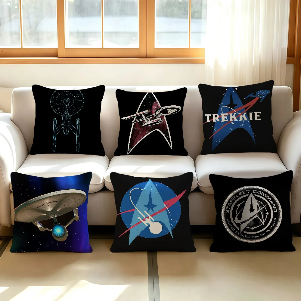 Fantasy film S-Star T-Trek cushion cover Comfortable Decorative For Bedroom Living room Dormitory Picnic and Holiday Decoration