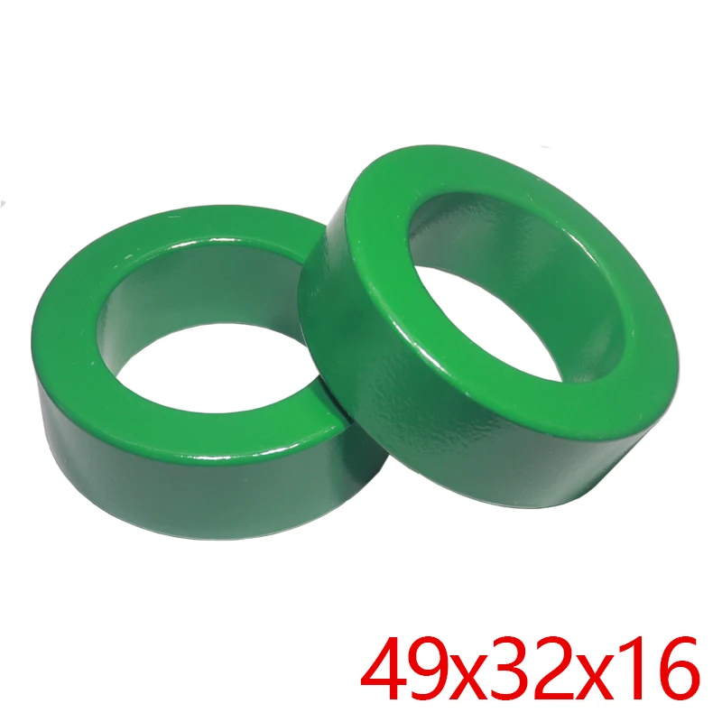 【1PCS】49x32x16mmGreen magnetic ring, manganese-zinc ferrite, anti-interference magnetic core