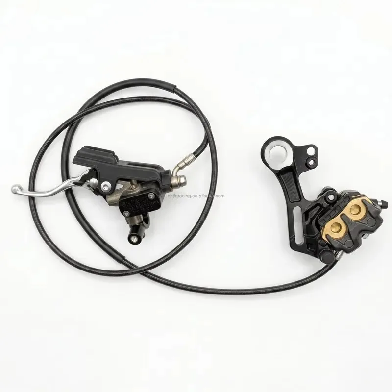 JFG Ultra Bee Rear Brake System Upgrade Hydraulic Caliper for E Ride pro SS 2.0 Lightbee with 6061 Bracket - Bike Accessories