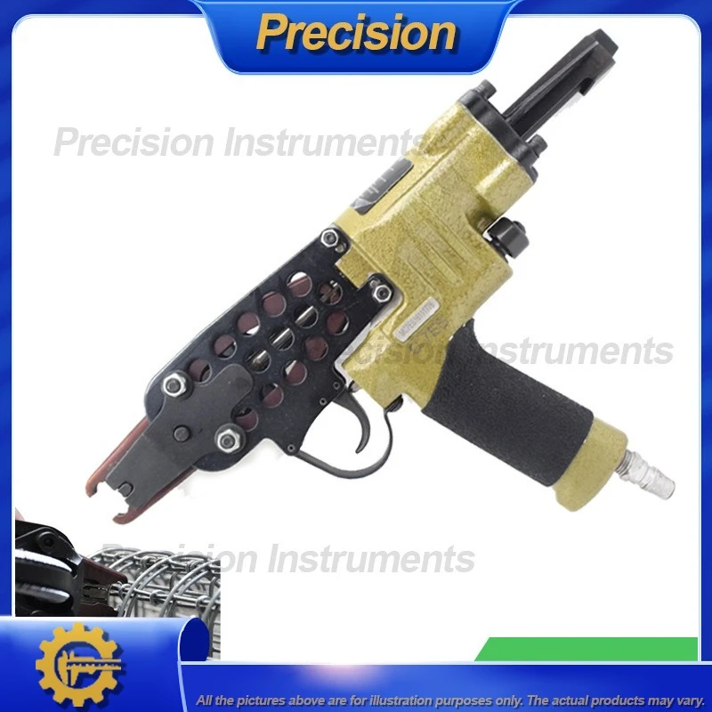 2026 Pneumatic C Channel Nailer for Chicken Coop Fox Cage Artificial Mountain Bed Netting Automotive Seat Stapling Fastening