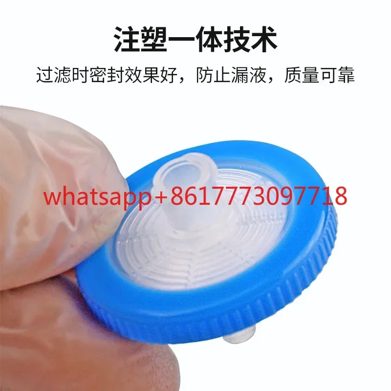 使い捨てフィルターヘッド、フィルターヘッド、ナイロン有機水システム、13mm25mm、0.22um、0.45um