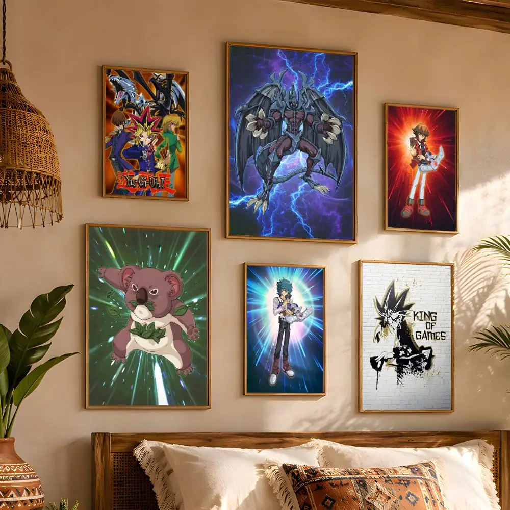 Cool Yu-Gi-Oh Anime Warm Interior Styling Room Refresh Idea Simple Lifestyle Decor Cozy Lounge Setup Minimalist Decor Poster