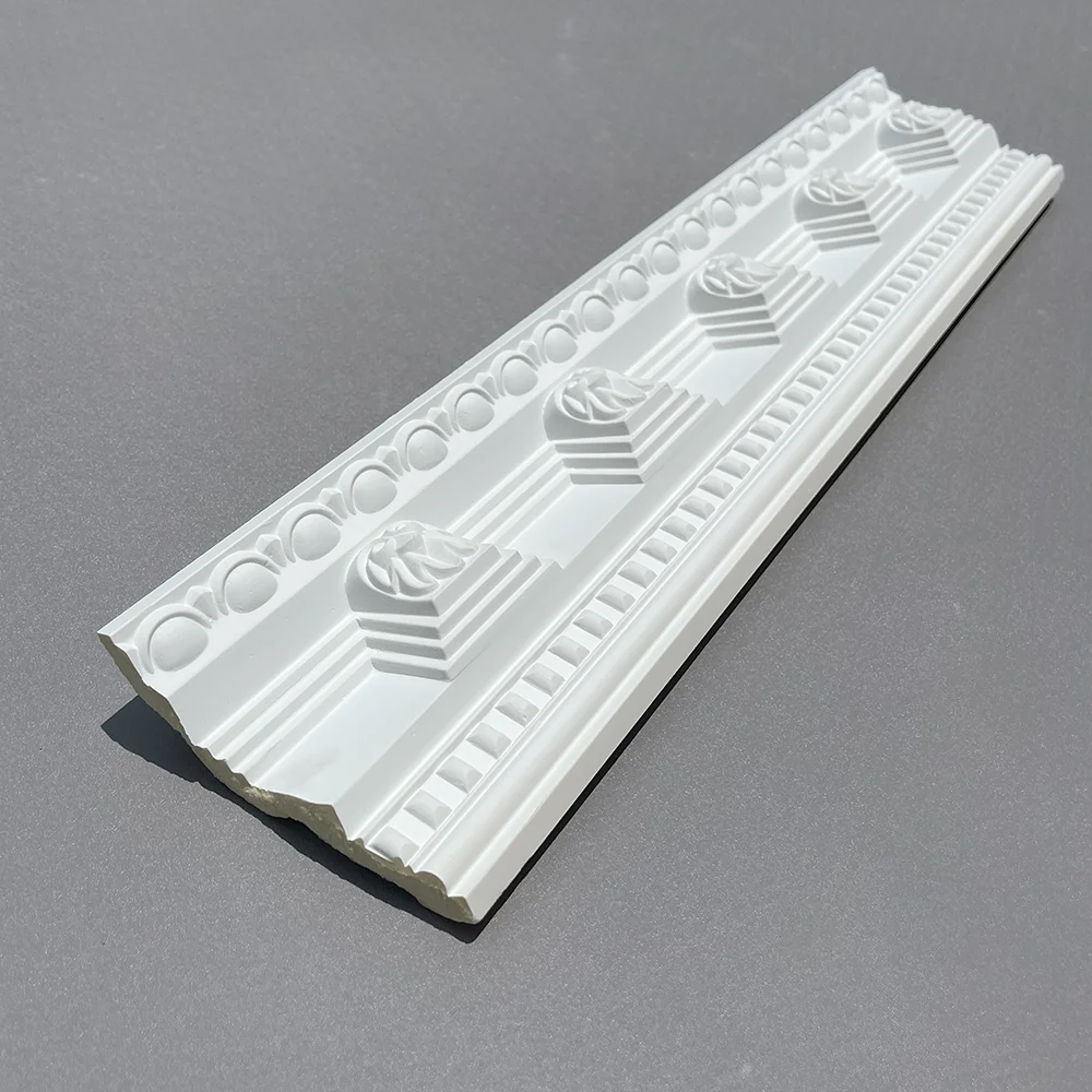 12 pieces of PU decorative lines, ceiling corner lines, decorative eaves, imitation gypsum material