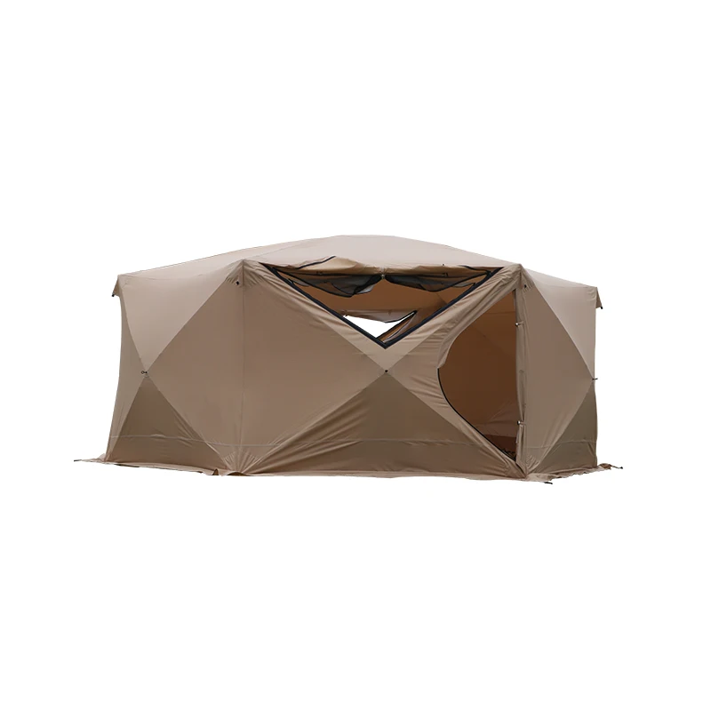 

Insulated Ice Fishing Tent 8 Person Automatic Bivvy Camping Cube Tent for Winter Ice Fishing Tent