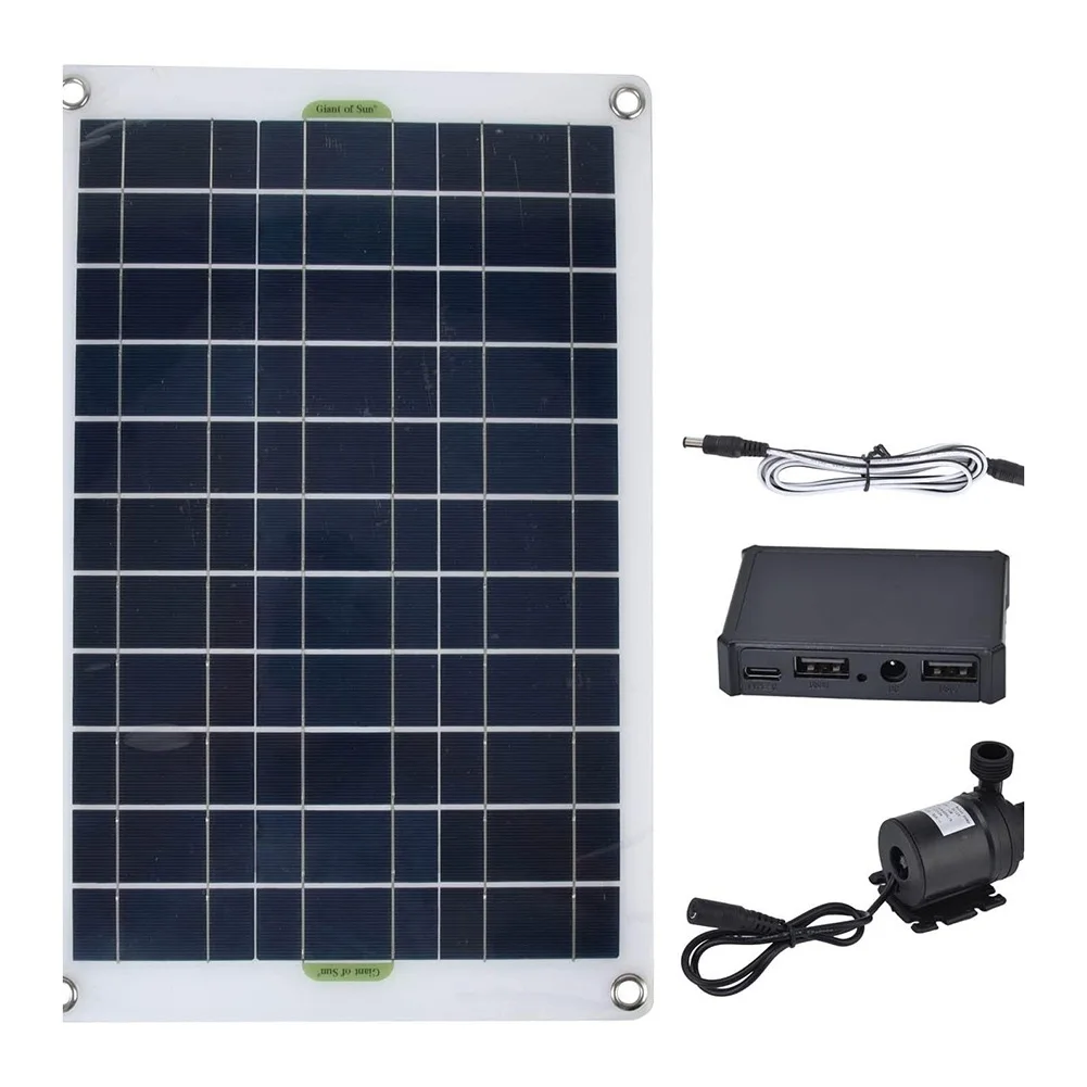 Fish Tank Circulation Sheet 420*270*3mm Solar Pump Kit Powerful Performance Water Pump Environmentally  Fish Tank