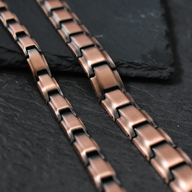 Pure Copper Magnetic Bracelets for Women Men with Strong Magnets High Qulity Father's Day Gifts for Him