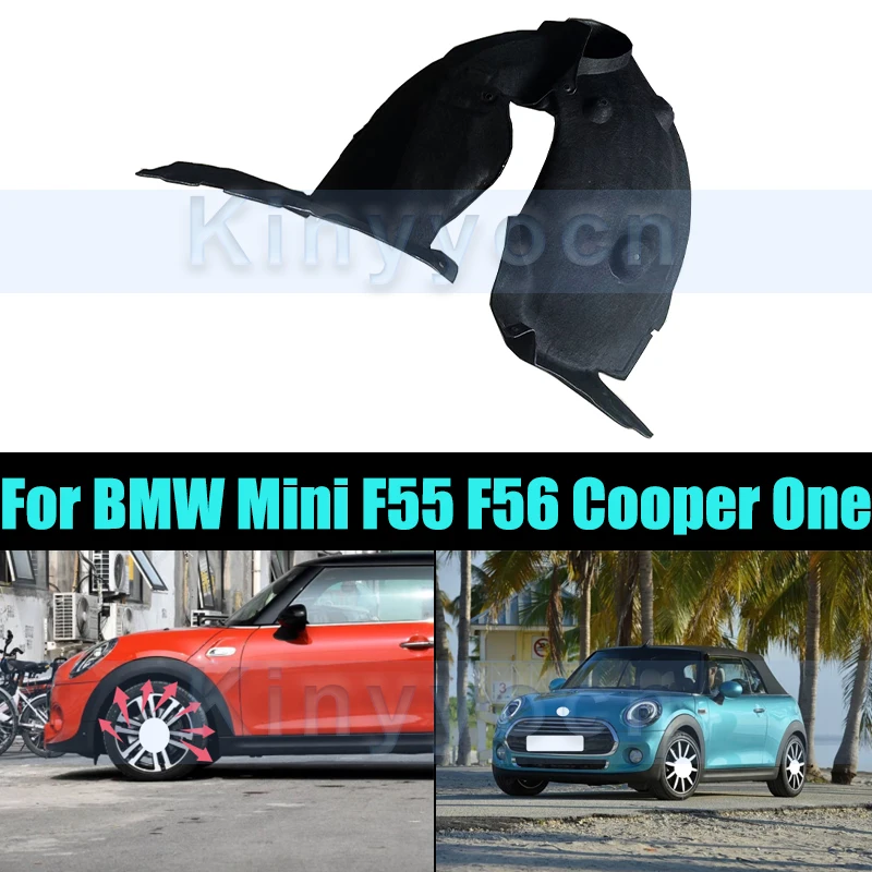 

Подкладка переднего крыла, брызговик, крышка арки колеса для BMW Mini F55 F56 Cooper One Liner, подкладка колеса дуги, подкладка крыла