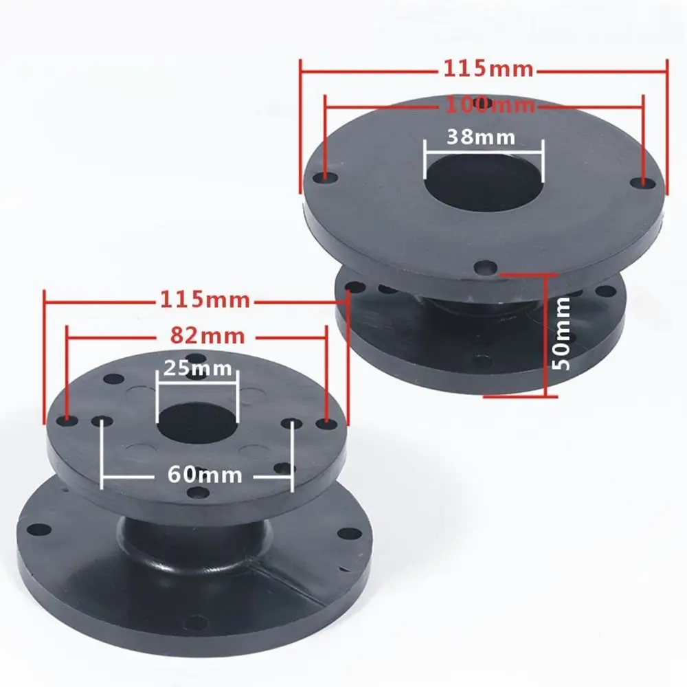 1Pcs ABS Tweeter Horn Converter Long-distance Screw Hole Stable Reliable Performance Treble Speaker Drive Head Adapter