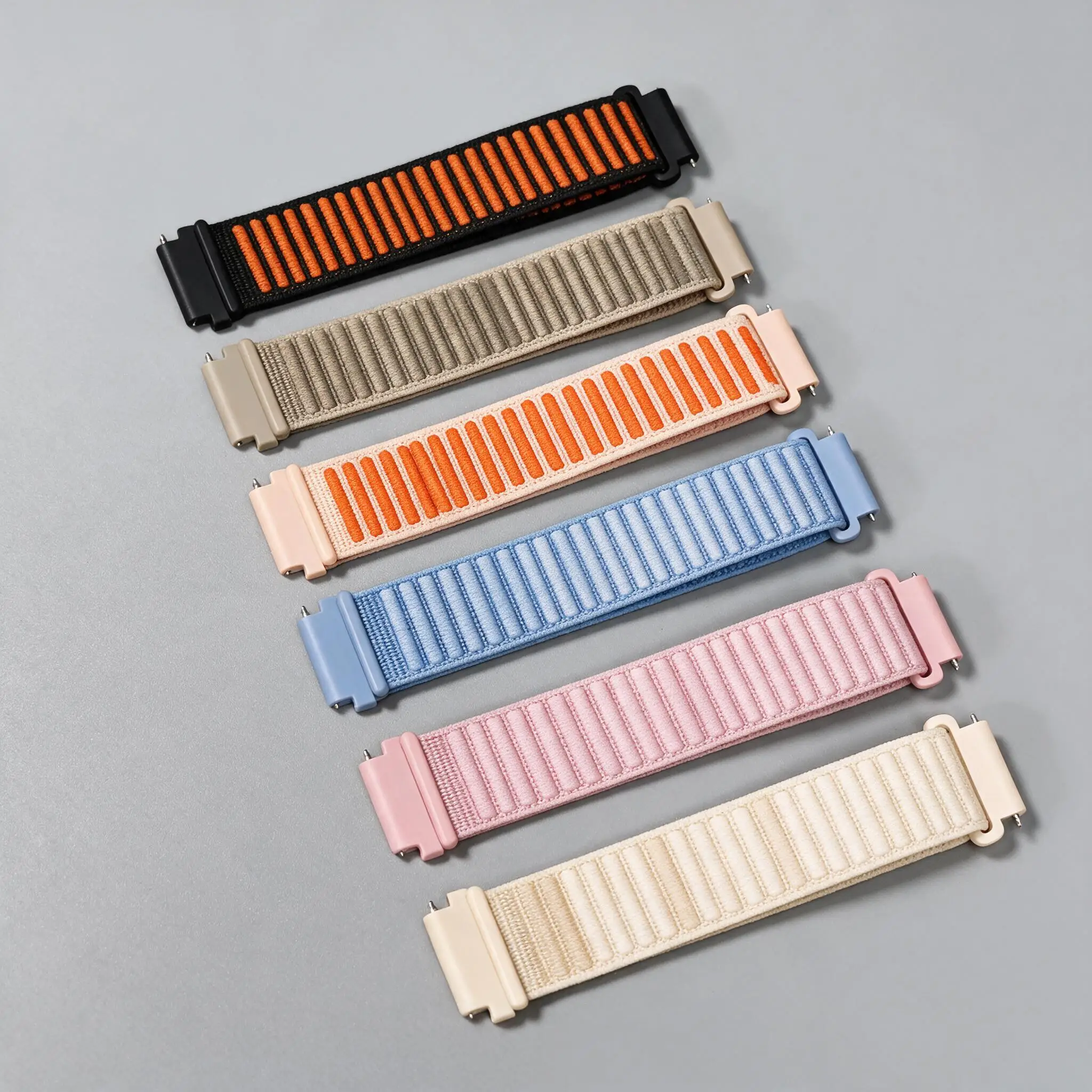 20 22mm Nylon Strap For Garmin Venu 3 2 Watchbands For Garmin Forerunner 570 265 255 165 Vivoactive 6 5 Venu Sq Braided Bracelet