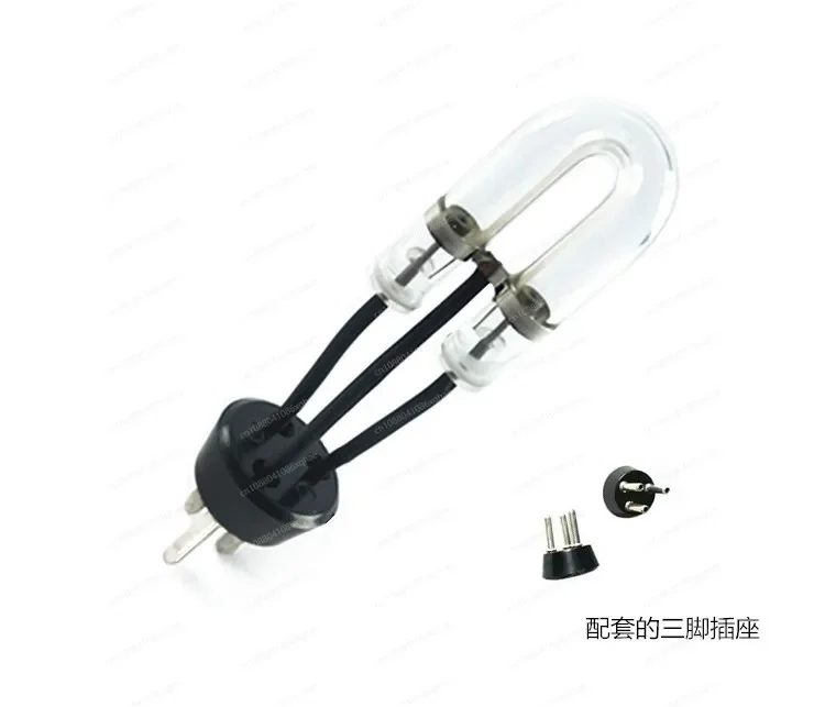 3 pieces, stroboscopic lamp tube, with tripod socket, HM-0641 stroboscopic lamp tube