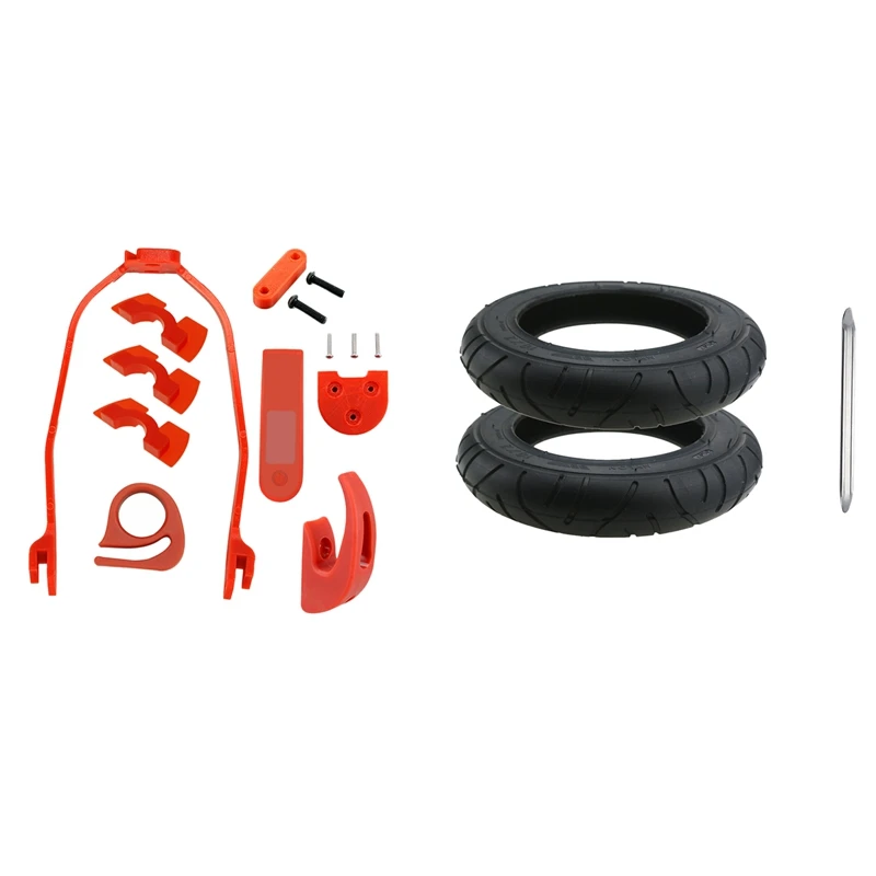 1 Set Tire Wanda Tire With Crowbar & 1 Set For Xiaomi Mijia M365 Pro Electric Scooter Accessories Rear Fender Bracket