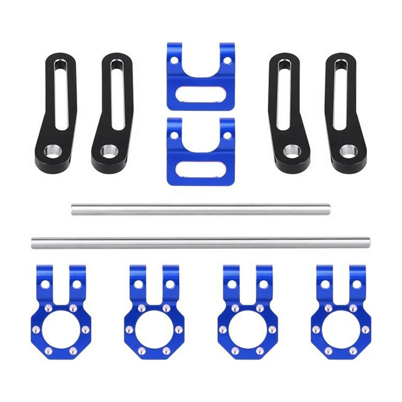 

Stable-Aluminum Front Rear Bumper Set For 1/10 RC TRX4 TRX6 SCX10 GEN8 Upgrade Parts Blue