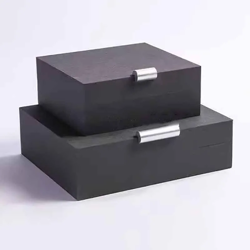 Luxury Jewelry Storage Box Leather Ring Necklace Bracelet Earrings Organizer Display Boxes Women Jewelry Packaging Accessories