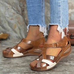 Summer Women Shoes New Outdoor Party Women's Sandals Lightweight Slip On Plus Size Wedge Footwear Women Sandals Female