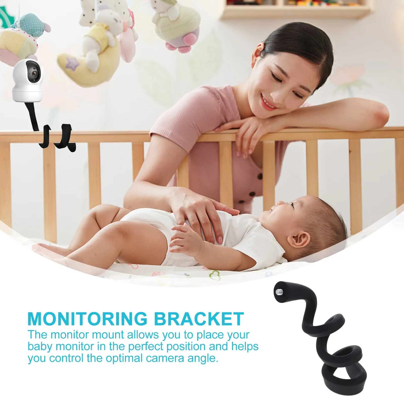 

1Pcs Flexible Twisting Bracket Camera Mount Indoor Outdoor Waterproof Holder Stand for Phone Camera Video Recorder