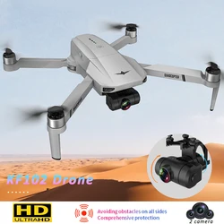 KF102MAX-Dron con GPS y cámara 4K, Profesional, fotografía aérea, HD, antivibración, cardán, Quadcopter, Motor sin escobillas