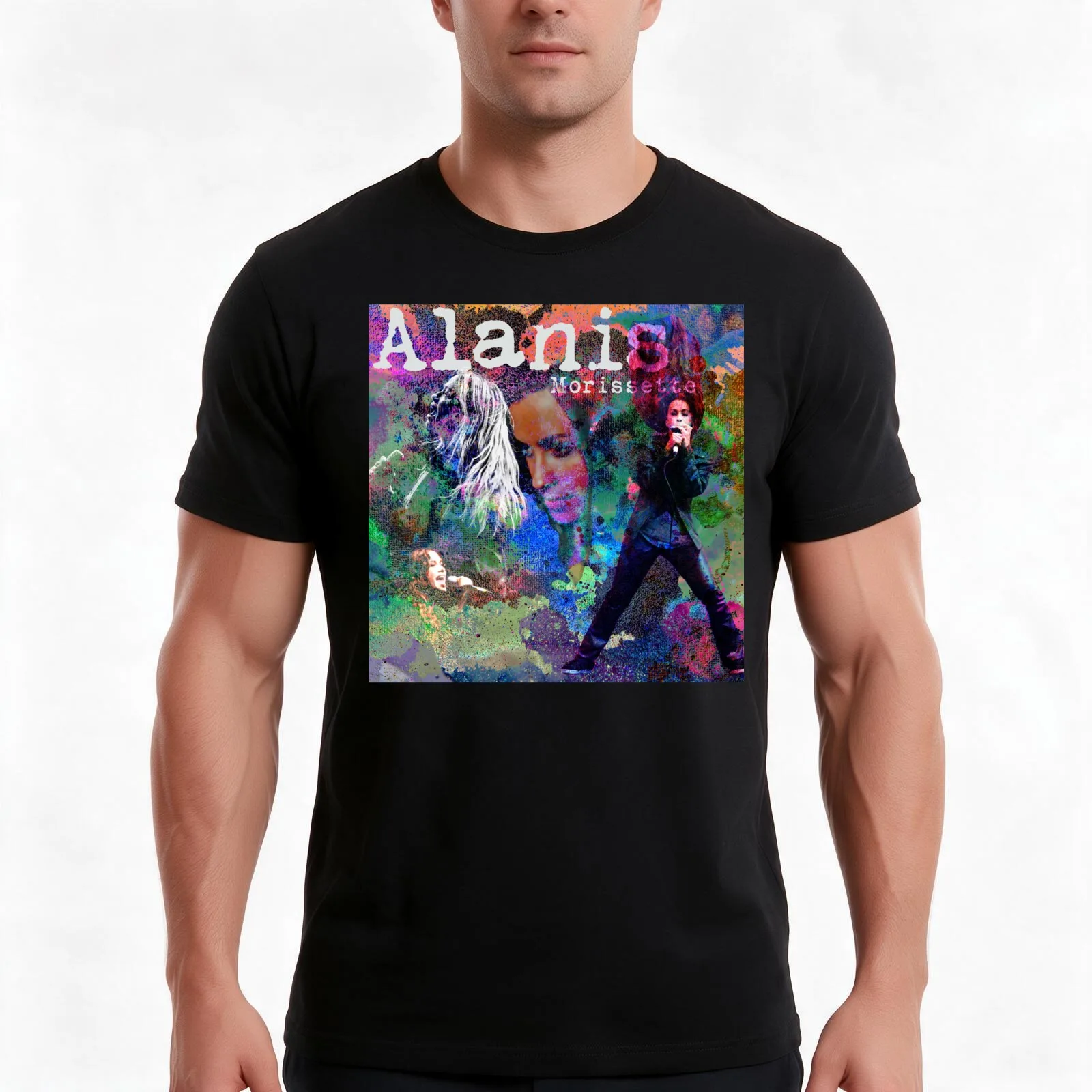 Alanis morissette grunging T-Shirt Summer Casual Cotton Tee Oversized Streetwear Tops Vintage Graphic Print Unisex Men Women