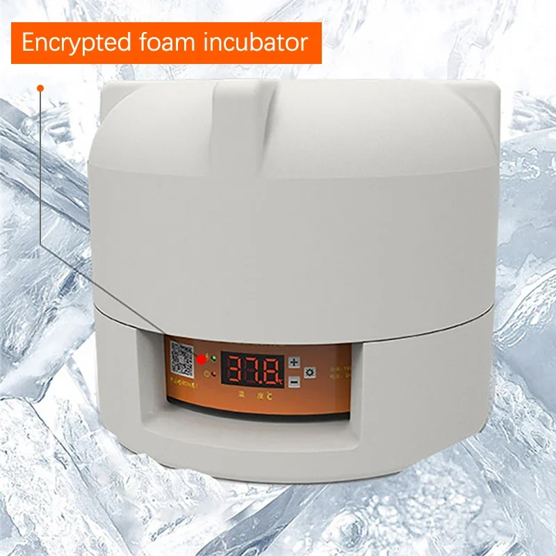 6 Eggs Fully Automatic Turning Hatchery Incubator Egg Brooder Machine Mini Household Digital Temperature Control Hatching Device view 6