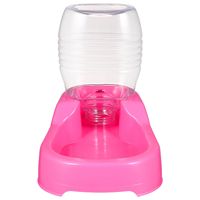 500 Ml Pet Water Feeder Dog Bowl Pink Dispenser Durable Storage Container Automatic Drinking Tool Safe Eco Friendly