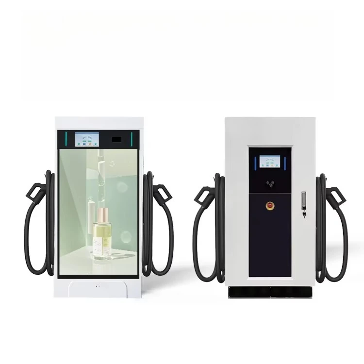 High power 40-80KW electric vehicle DC charging pile, AC380V input, 200-1000V wide voltage output, multi-standard connector
