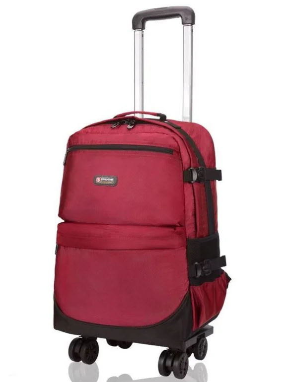 Männer Reise trolley tasche Rädern rucksack für reise Oxford Frauen Roll tasche räder reisegepäck Roll Rucksack Taschen Koffer