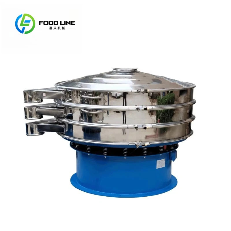 Micron Fine Mesh Metal Powder Sieving Machine Rotary Vibrating Screen For Aluminum Zinc Magnesium Powder Processing Customized