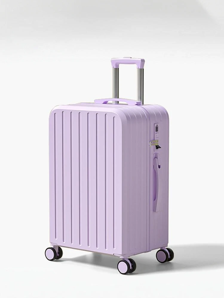 valise-de-voyage-compacte-et-durable-pour-femme-20-pouces-violette-tendance-en-polyester-abs-et-pc-avec-serrure