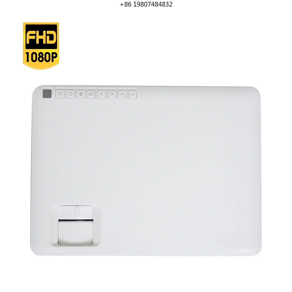 

Brightness Built-in Speakers Portable LED 1080P 4K Supported LCD Home Theater Projector Electronic Keystone 45 5000 Lumens