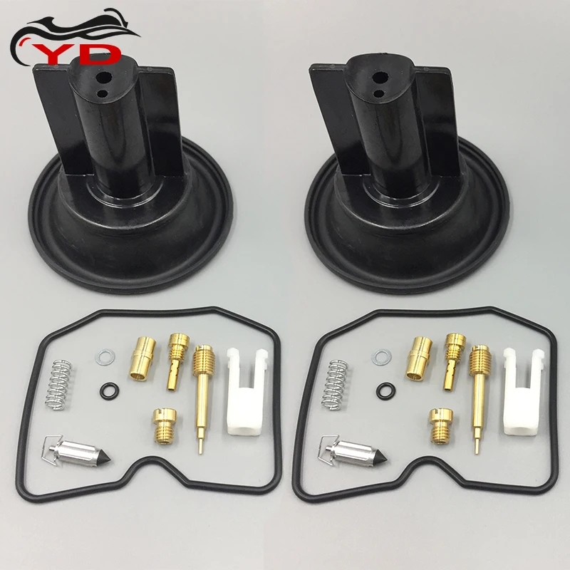 

Carburetor Repair Kit Plunger Diaphragm For Kawasaki ZZR250 EX250 EX250H GPX250 ZL250 EL250 FZ400 FZ 400 ZZR EX ZL 250