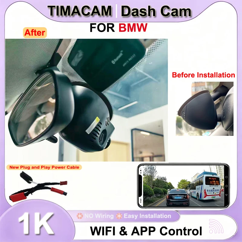 TIMACAM New 1080P Wifi Dash Cam for BMW MINI Cooper CABRIO CLUBMAN COUNTRYMAN PACEMAN r56 r57 r58 r59 r60 r61 f54 f55 f56 f57