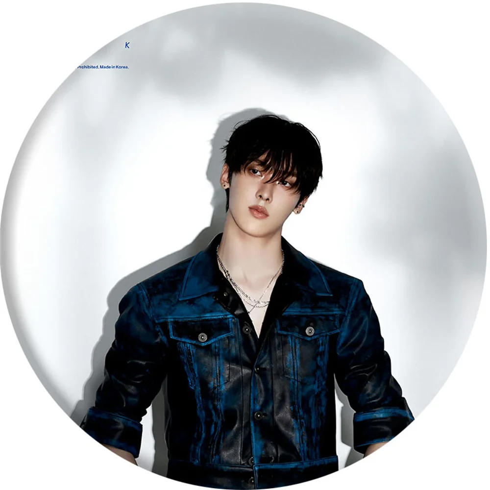 Kpop ASTRO Yoon Sanha Solo Album DUSK Brooch 5.8CM Round Tinplate Badge Bag Hat Clothes Accessories Pins Fans Collection Gift