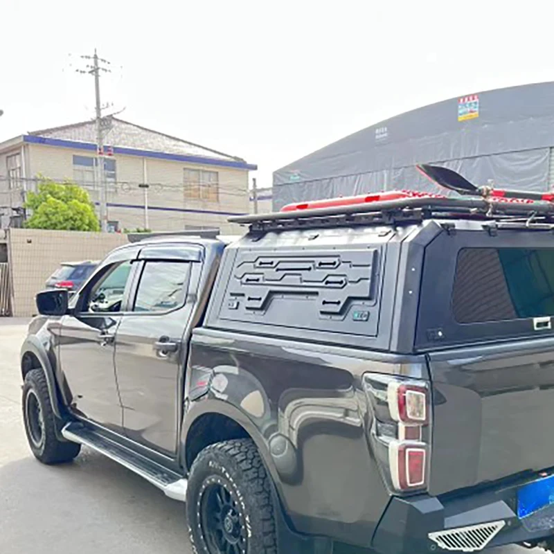 

Профессиональный алюминиевый чехол для кузова пикапа, водонепроницаемый и складной