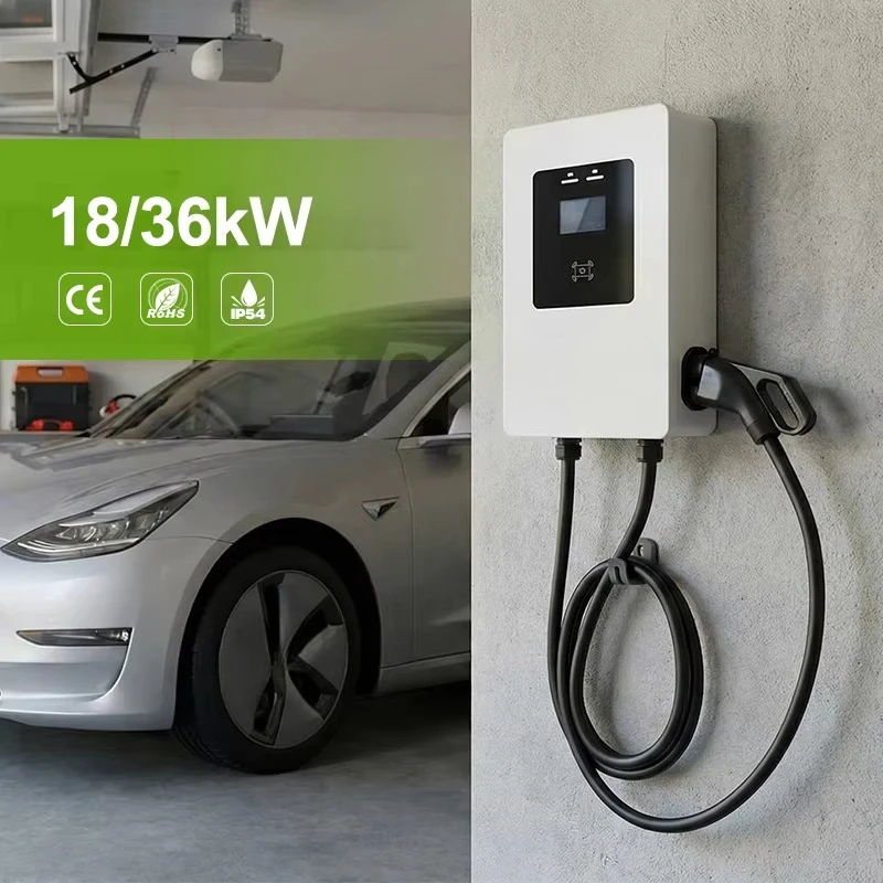 EVEGO Low-Power 36kW IP55 Outdoor Single Smart Electric Vehicle DC Charger Professional CCS2 APP Control Charging Station