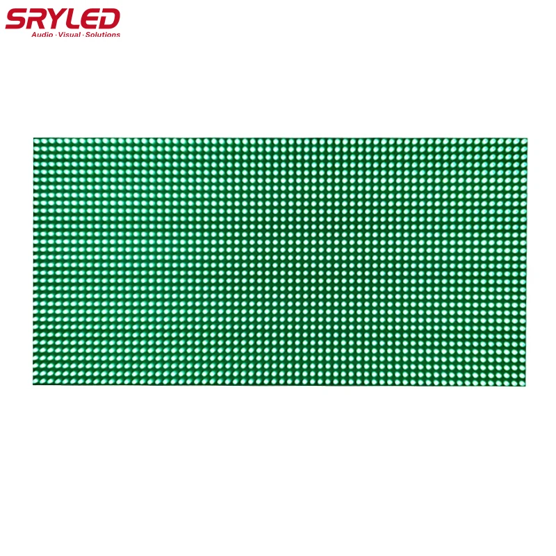 SRYLED P4 modulo matrice LED per interni SMD 2121 RGB 4mm sfondo pubblicitario pannello Display a LED a colori