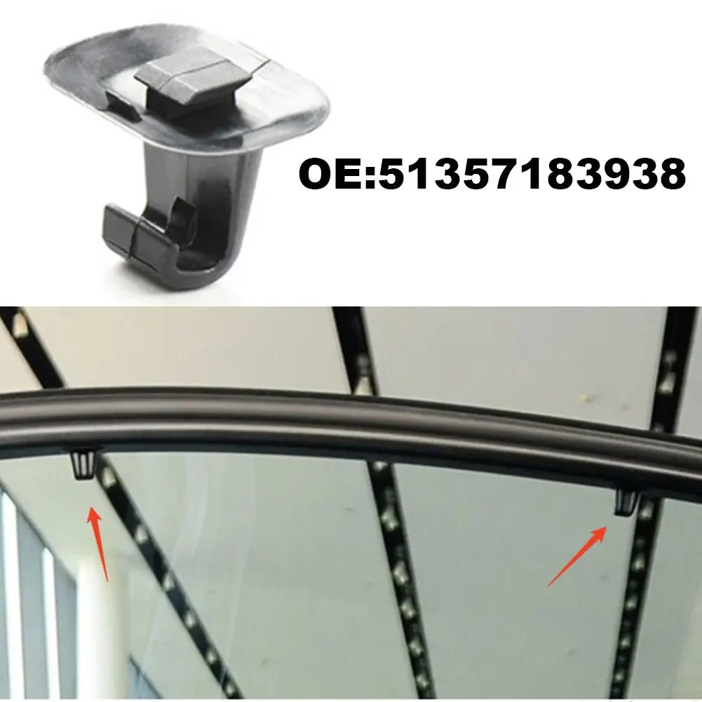Car Curtain Hook Buckle Compatible With For BMW 3 Series Rear Window Sunshade Models E90 F35 For Reliable Fixing