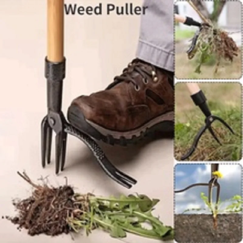 Weed Removal Root Digging Tool Weeding Head Replacement Claw Foot Pedal Hoe Spade Shovel Equipment Gardening Garden Farming Tool