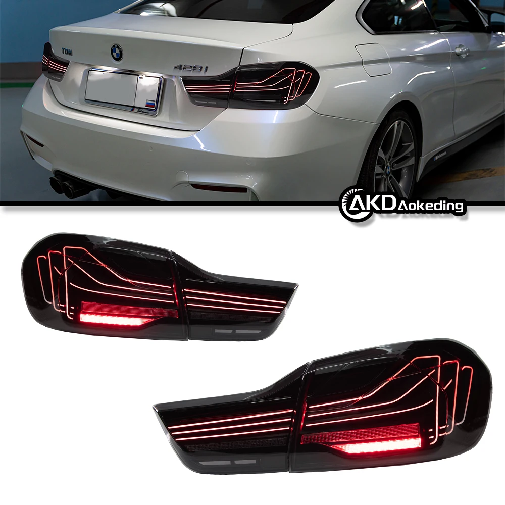 Auto Parts Tail light For 4 Series F32 2013-2019 F36 F82 M4 latest Laser style DRL Brake reversing light Car Accesorios Modified