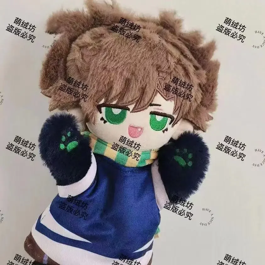 20 Cm Hand Puppets JoJo Bizarre Adventure Higashikata Josuke Giorno Giovanna Joseph Joestar Anime Plushies Cotton Dolls