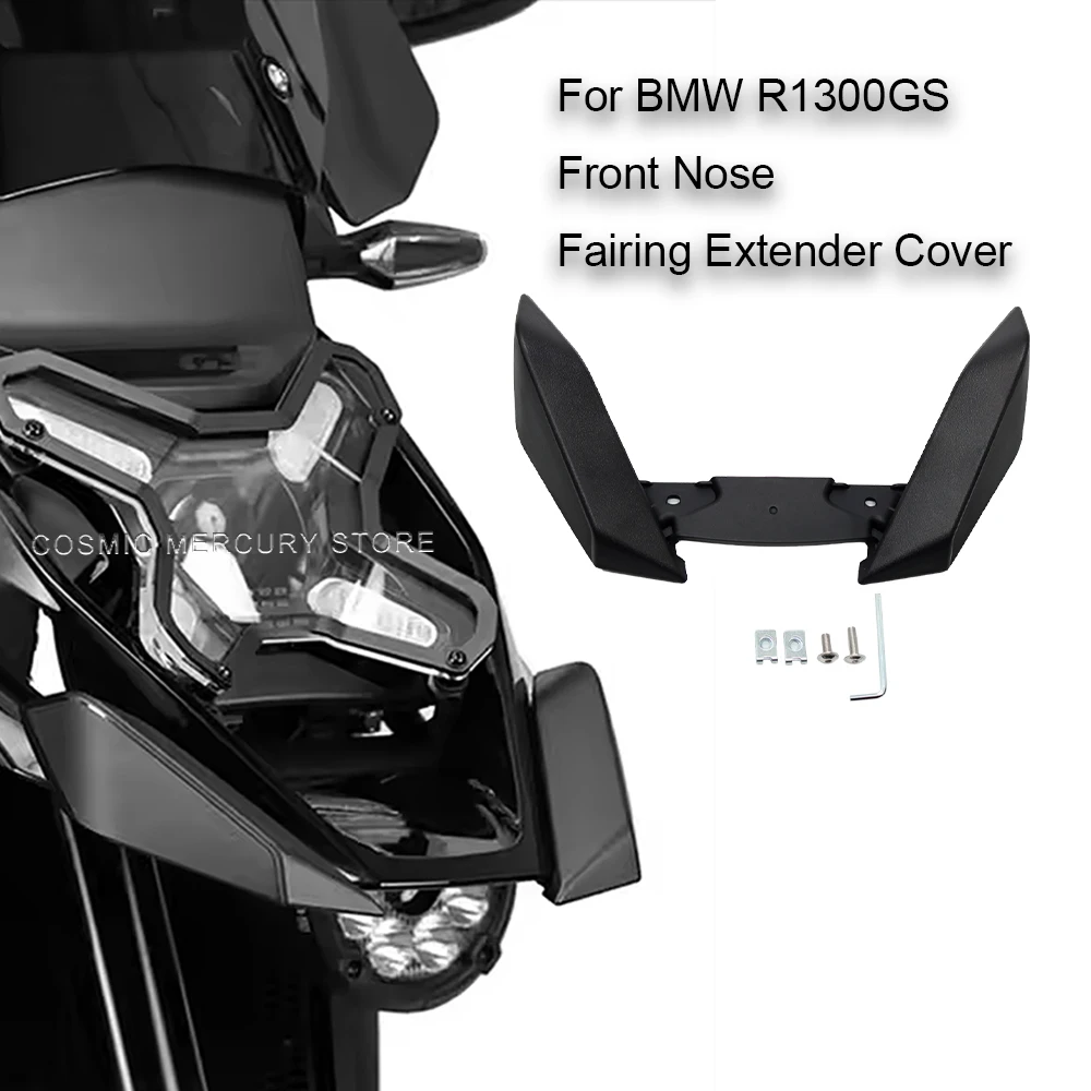 

Aerodynamic Enhancement Front Nose Fairing Extender Cover For BMW R1300GS Motorcycle 11UD