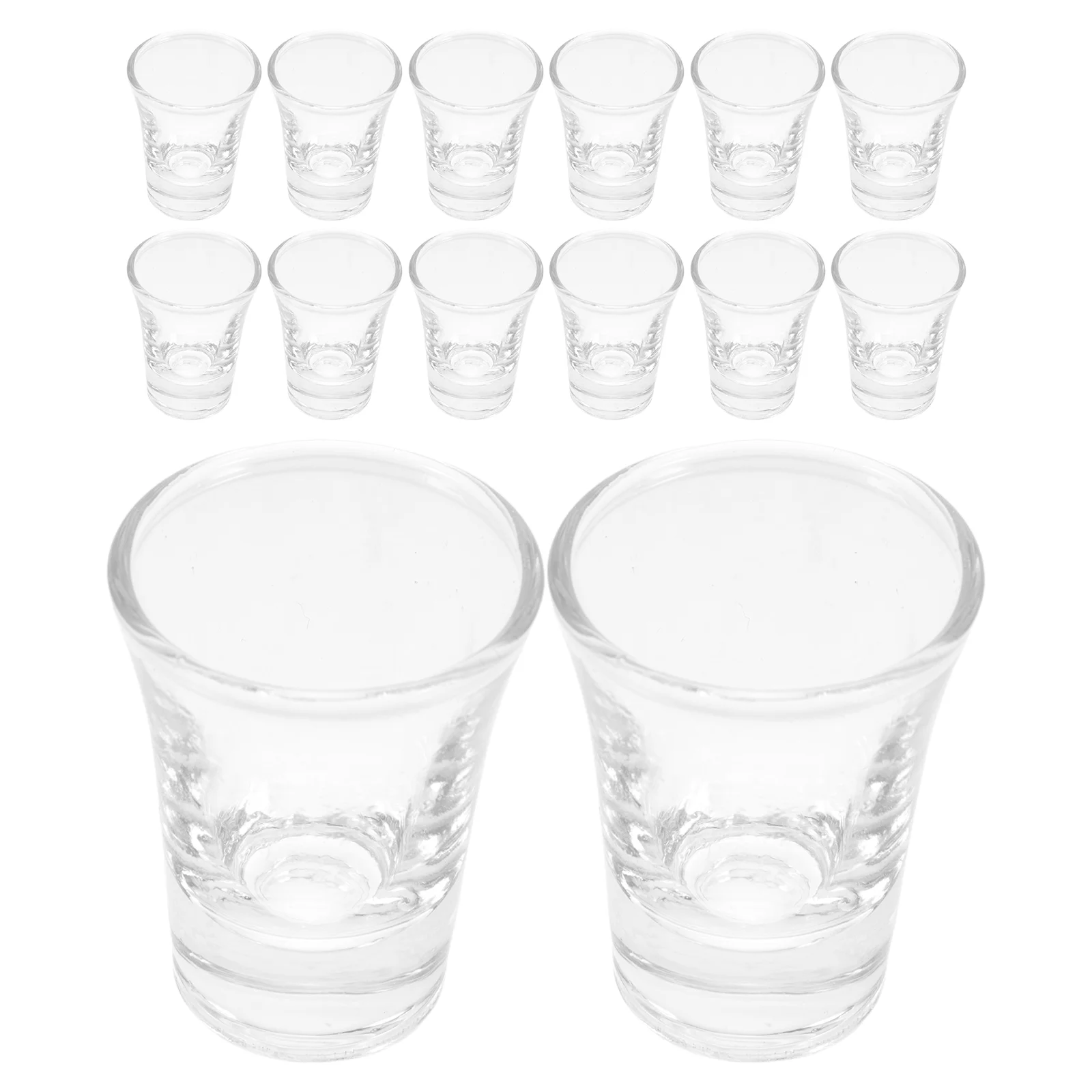 

24 Pcs Glass Holy Cup Universal Faucet Bracket Bolts Trophy Capsules Baptism Party Decorations