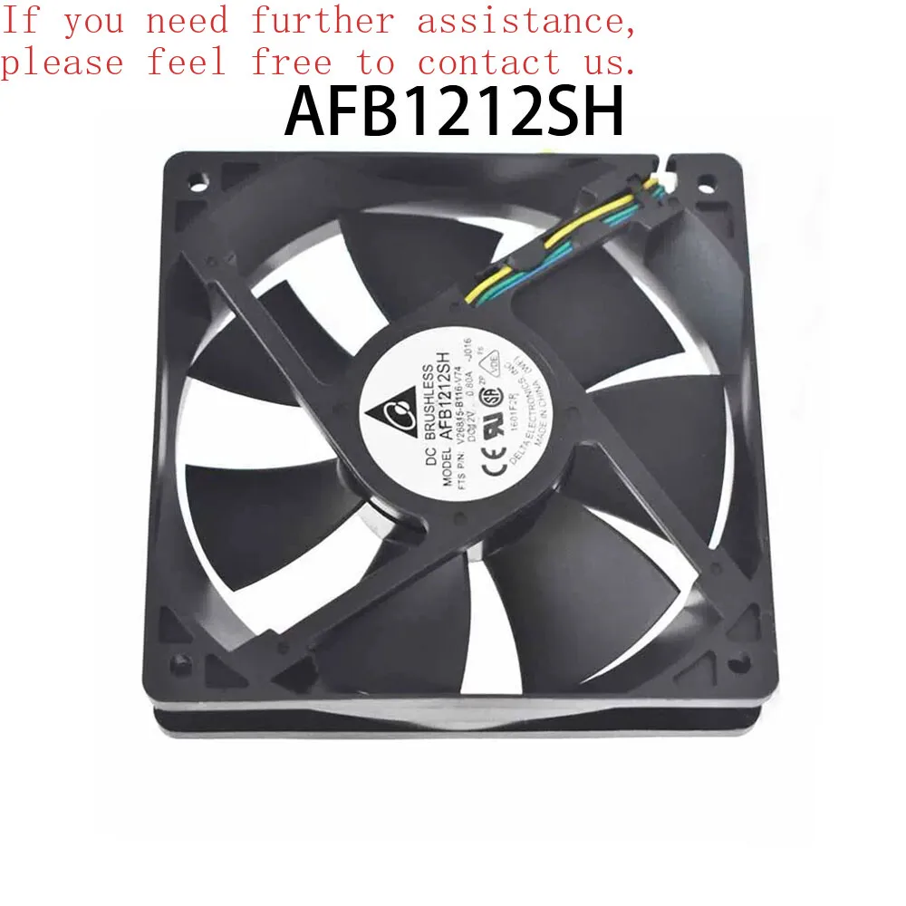 

Для осевого потока Delta, охлаждающий вентилятор AFB12SH 12 В постоянного тока 0,8 А 120*120*25 мм, оптовая продажа с фабрики -